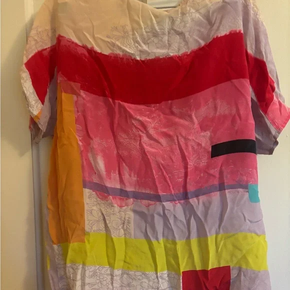 Helen Bullock Floral Silk Tee - Picture 5 of 5